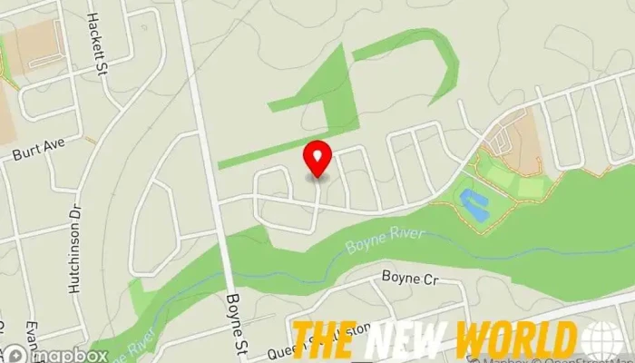 map of HCAR Accountant, Bookkeeping service, Consultant, Employment agency, Tax preparation service in Alliston