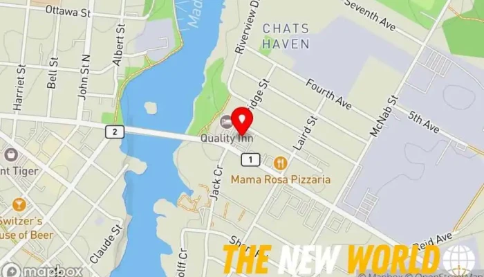map of HearCANADA Hearing aid store, Audiologist, Hearing aid repair service, Medical clinic in Arnprior