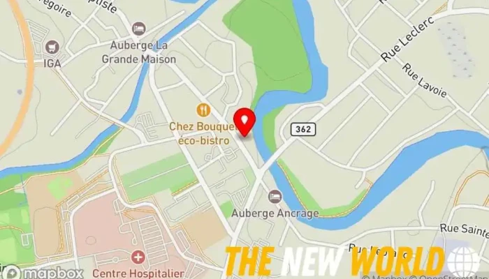 map of Helene Dufour Notarie Inc Notary public in Baie-Saint-Paul