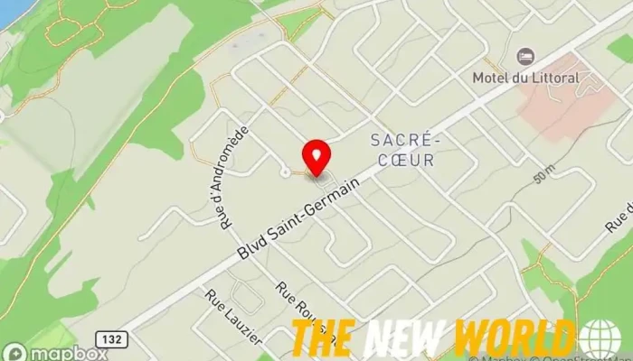 map of HEMP SCIENCE STORY Health consultant in Rimouski