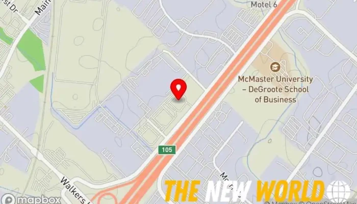 map of Henvet IT Tech Software company in Burlington