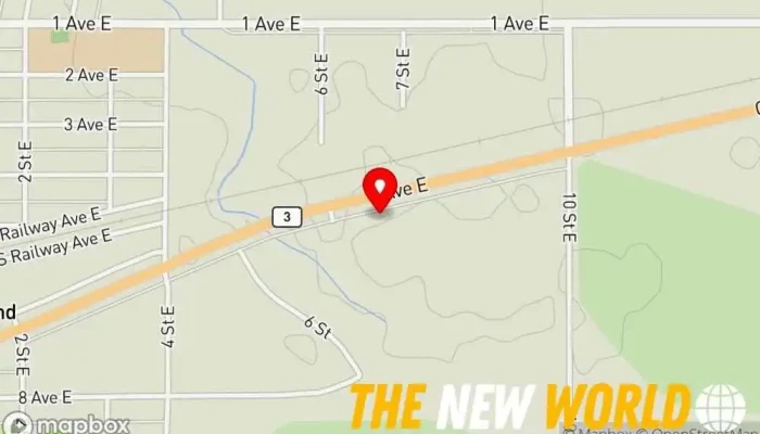 map of Hiebert Cabinets & Fine Woodwork Cabinet maker in Bow Island