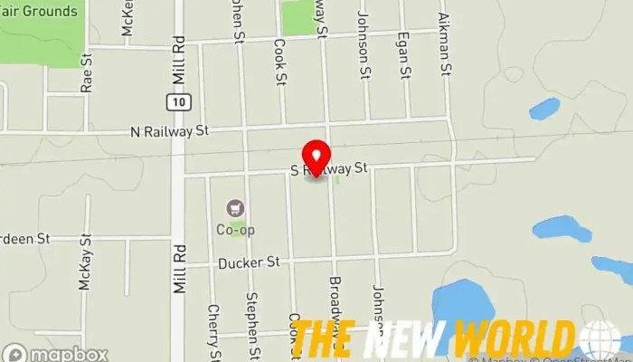 map of Homefield Marketing agency, Business management consultant in Boissevain