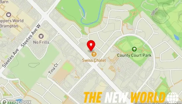 map of Horinoe IT Consulting Software company in Brampton