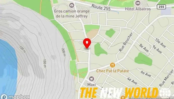 map of Hôtel de ville de Val-des-Sources City or town hall in Val-des-Sources