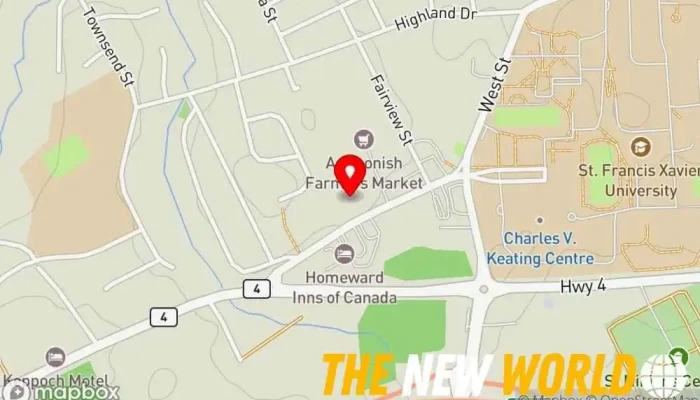 map of H&R Block Tax preparation service, Bookkeeping service, Tax consultant, Tax preparation in Antigonish