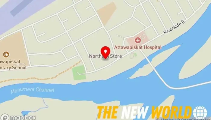 map of H&R Block Tax preparation service, Tax assessor, Tax collector's office, Tax consultant in Attawapiskat