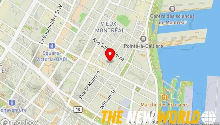map of HR Path Montréal Business management consultant, Computer consultant in Montreal
