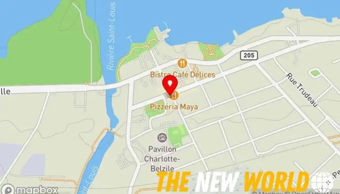 map of Huot & Pepin Notary public in Beauharnois