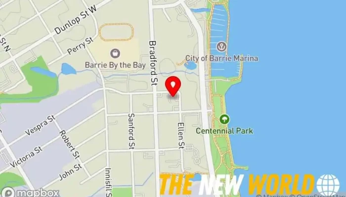 map of Huronia Technologies Computer consultant in Barrie
