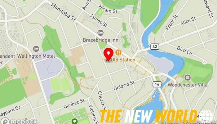 map of Hutchinson Environmental Environmental consultant in Bracebridge