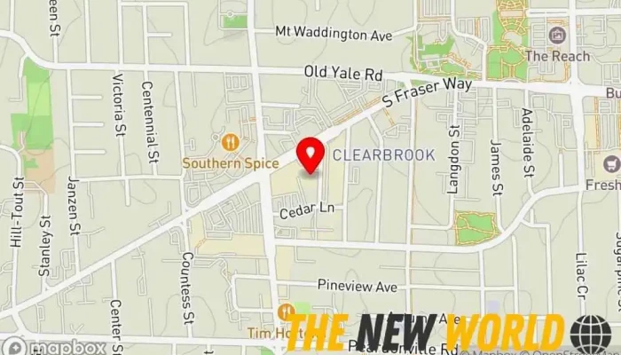 map of I C Business Svc Business management consultant in Abbotsford