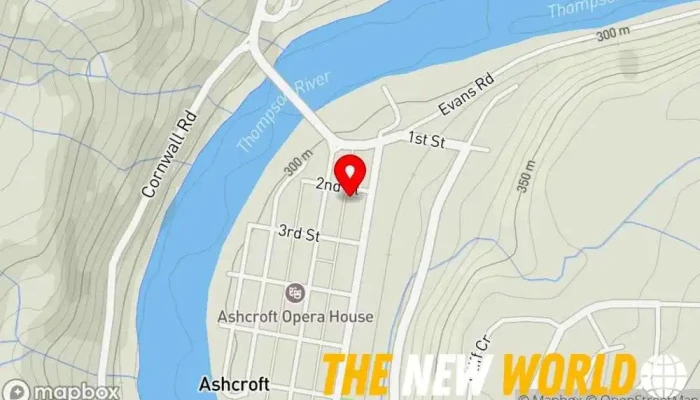 map of ICBC Driver Licensing (Appointed Agent) Driver's license office in Ashcroft