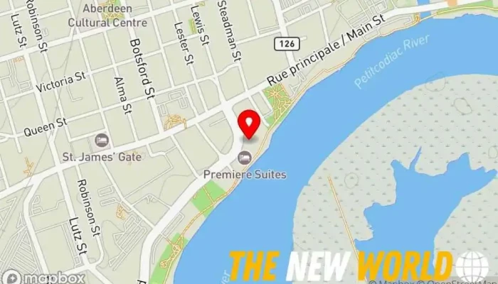 map of Iceberg Consultants Inc. Business management consultant in Moncton