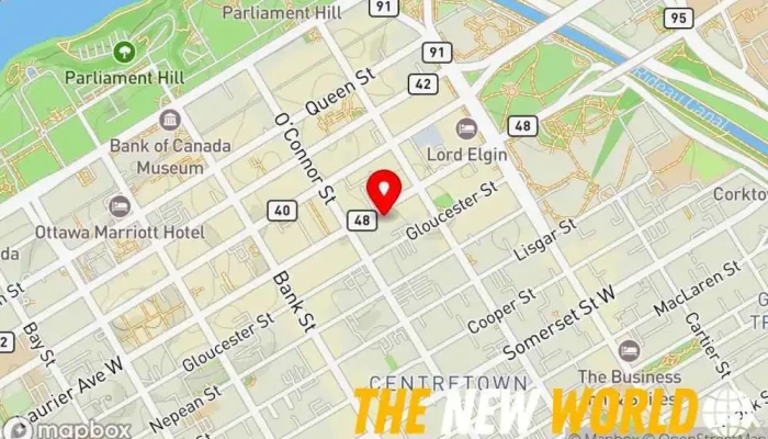 map of ICF Business management consultant, Public relations firm in Ottawa
