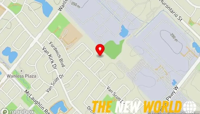map of IConflux Technologies Pvt Ltd - IT Solutions Provider Company in Canada Software company in Brampton
