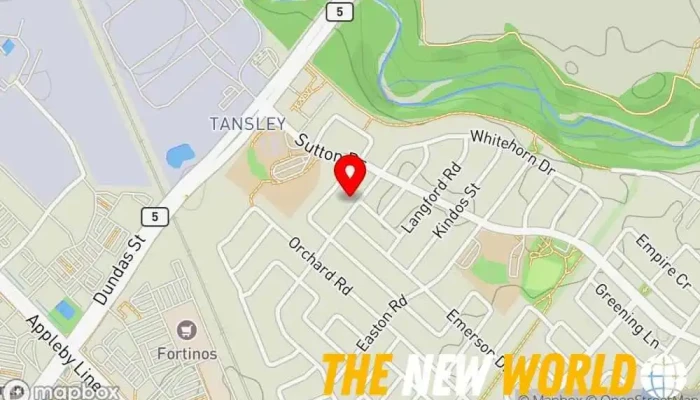 map of iCOSS Technology Inc. Computer support and services in Burlington
