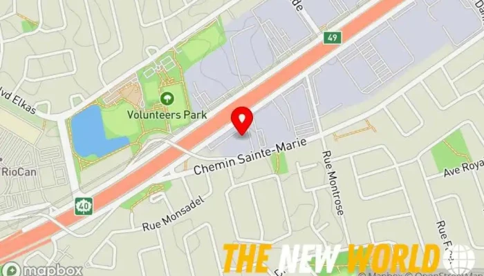 map of iDentité Québec Kirkland Fingerprinting service in Kirkland