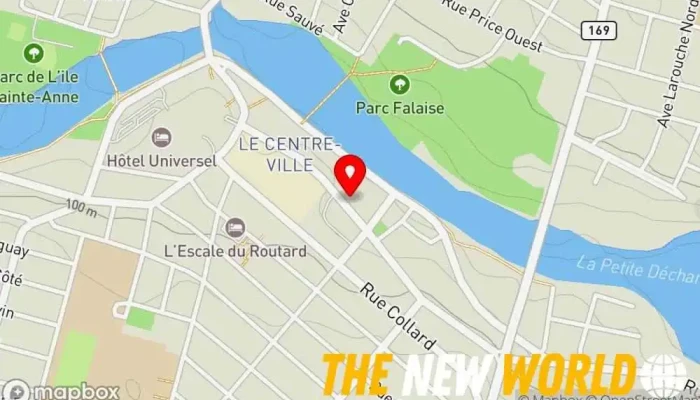map of IG Gestion de Patrimoine - Alexandre Fortin Financial planner in Alma