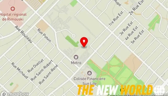 map of IG Gestion de patrimoine Financial advisor in Rimouski