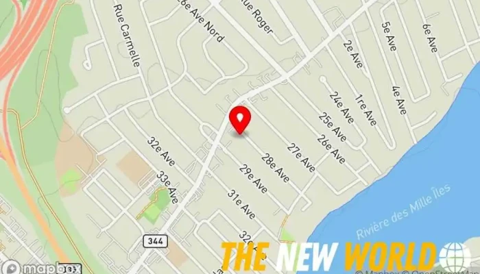 map of Ilumina Massage Massage therapist in Bois-des-Filion