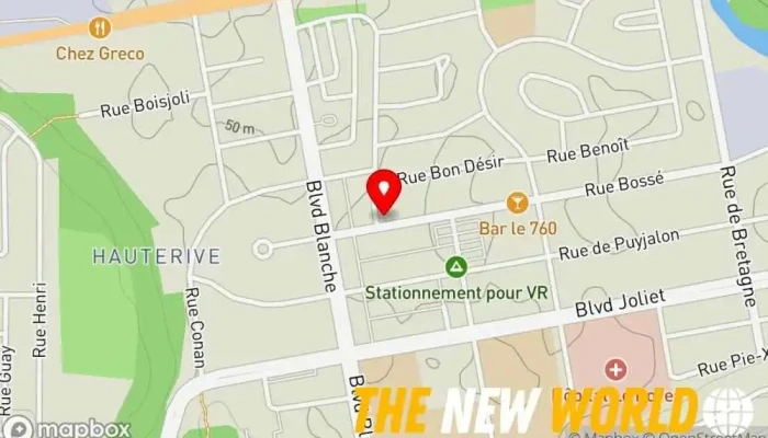 map of ImageXpert Marketing agency, Advertising agency, Graphic designer, Website designer in Baie-Comeau