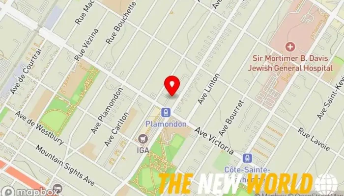 map of ImmigCanada Immigration Consulting Services Consultant in Montreal