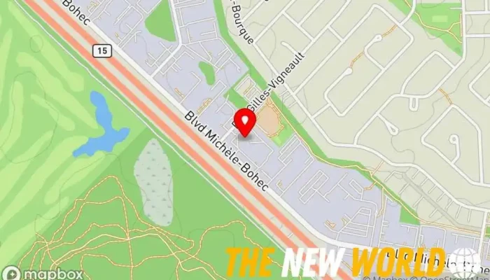 map of Immunotec Inc. Nutritionist, Corporate office in Blainville