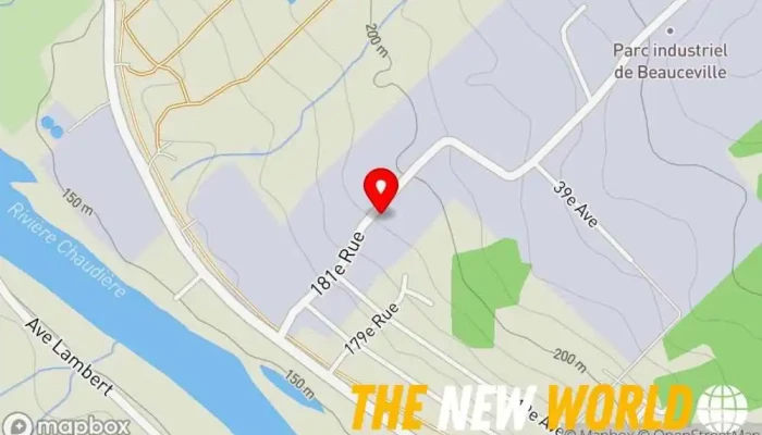 map of Impressions de Beauce Inc (Les) Print shop in Beauceville