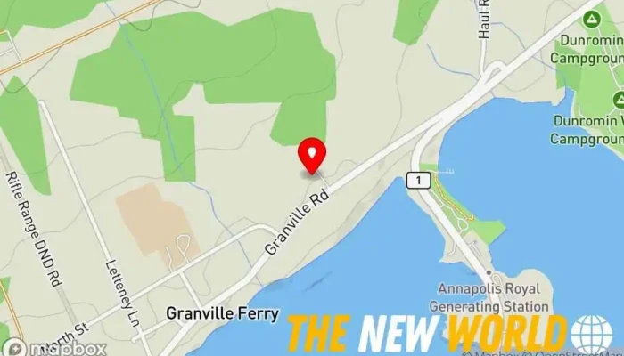 map of Income Assistance Nova Scotia Income tax help association in Granville Ferry