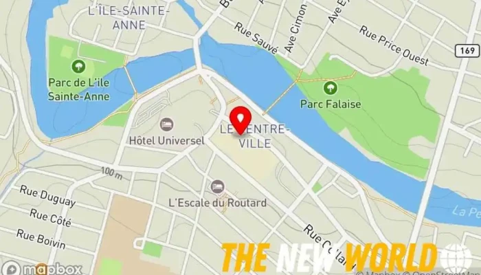 map of Incubateur entrepreneurial Alma Lac-Saint-Jean - incubateur et espace de coworking Business development service, Coworking space in Alma