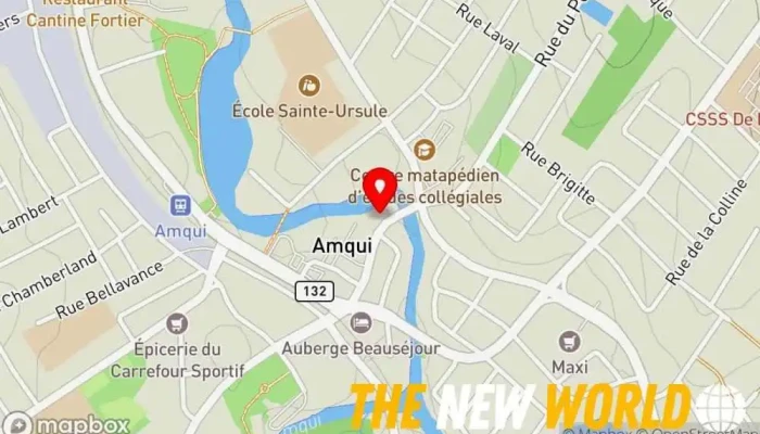 map of Informatique Barrest Inc Electronics store in Amqui