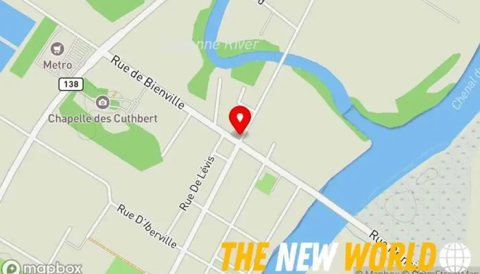 map of informatique Computer support and services in Berthierville