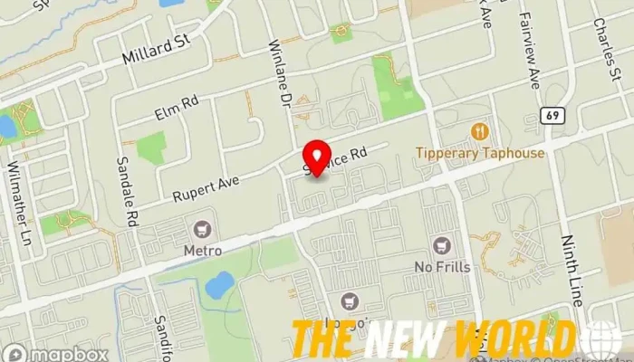 map of InnoFran Consultants Business management consultant in Whitchurch-Stouffville