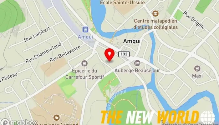 map of Innovation AMERIK Engineer in Amqui