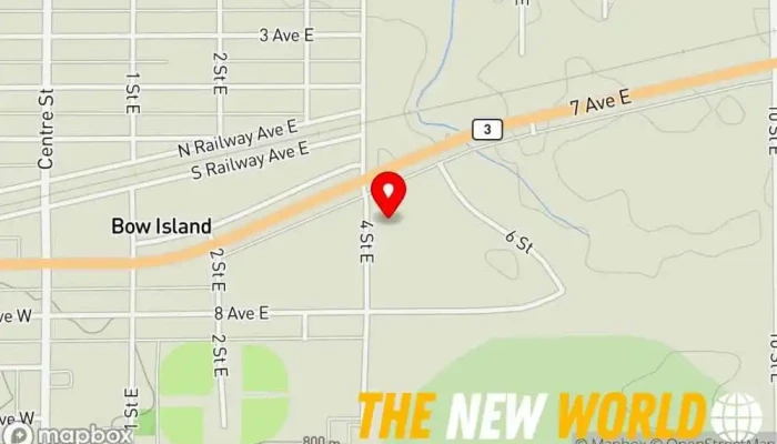 map of Integra Tire/GL Tires Tire shop in Bow Island