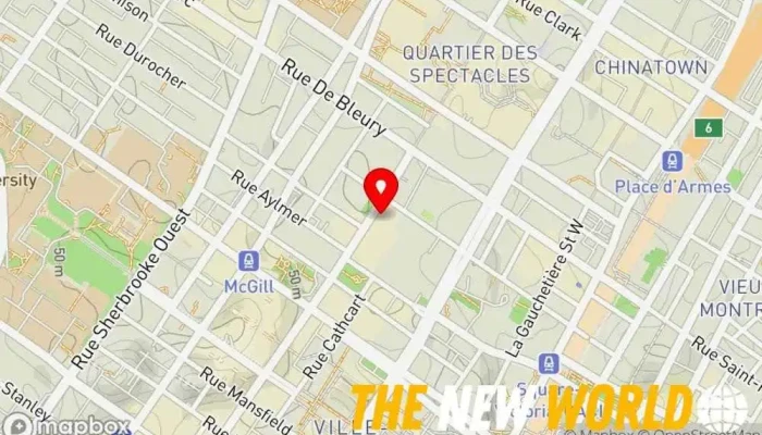 map of Interfacing Technologies Corporation Software company in Montreal