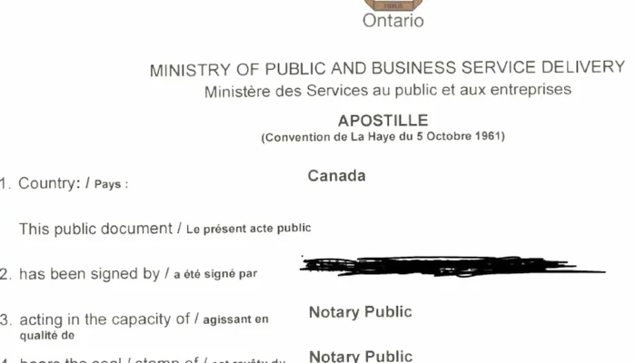 International Documents Canada -  Legal Services - Ottawa