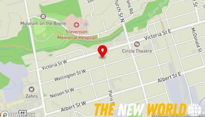 map of IPC Investment Corporation - Bill Wray Financial consultant, Investment service in Alliston
