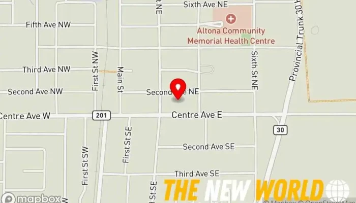 map of IPC Investment Corporation - John Thiessen Financial planner, Investment service in Altona
