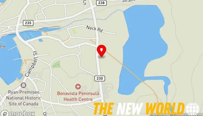 map of Irving Oil Gas station in Bonavista