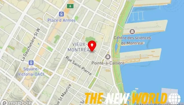 map of IT Chapter Computer consultant, Computer support and services, Software training institute, Unemployment office in Montreal