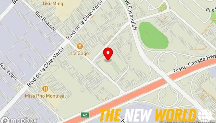 map of IVL Informatiques Business management consultant in Saint-Laurent