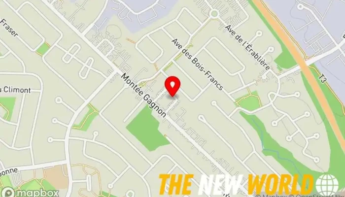 map of JAD MEDIA Business management consultant in Bois-des-Filion