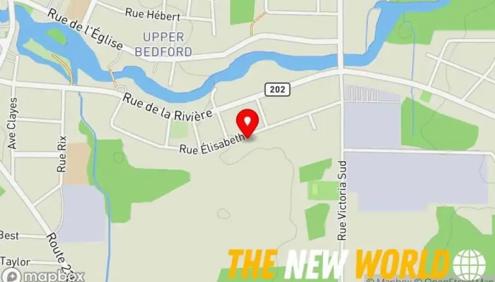 map of JKershaw Accounting firm in Bedford