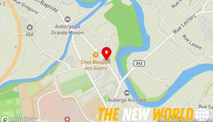 map of Joe Smoked Meat - Baie-Saint-Paul Family restaurant, Caterer, Fast food restaurant, Takeout restaurant, Restaurant, Sandwich shop in Baie-Saint-Paul