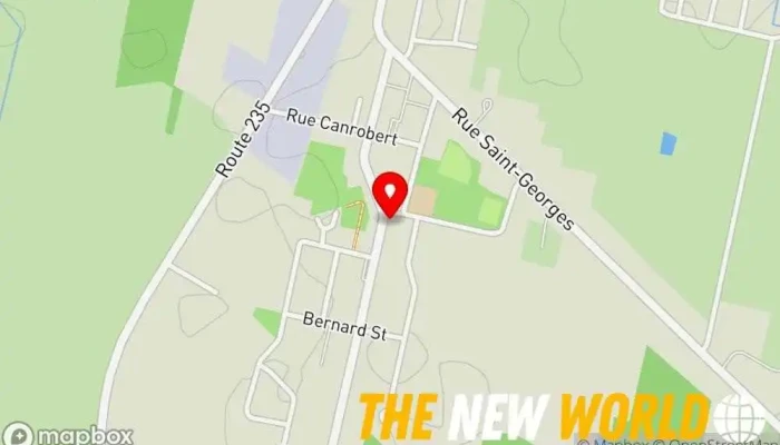 map of Johanne Lévesque C.A. Certified public accountant in Ange-Gardien