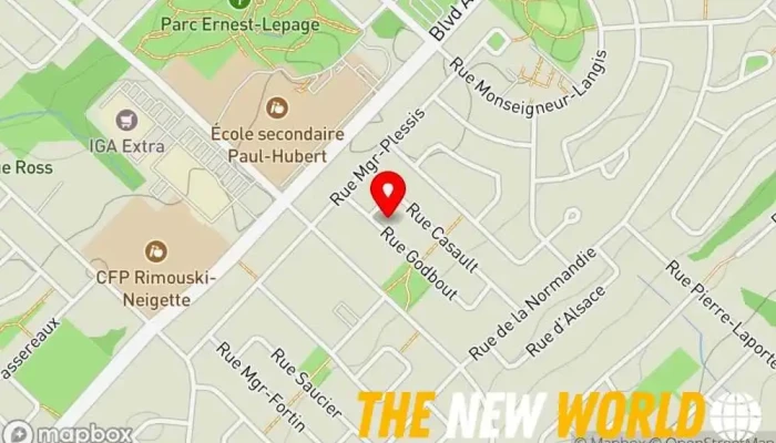 map of Julien Giraud - Coach Hypersensible Hyper Aligné Coaching center, Business development service, Business management consultant, Distance learning center, Hypnotherapy service, Meditation center, Meditation instructor, Wellness program in Rimouski