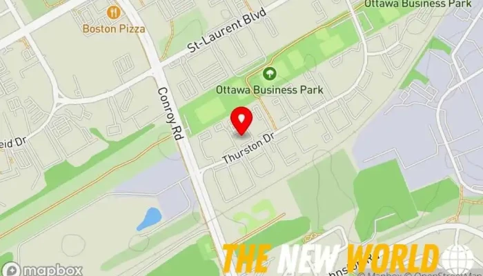 map of KCiNetworks Computer support and services, Computer service in Ottawa