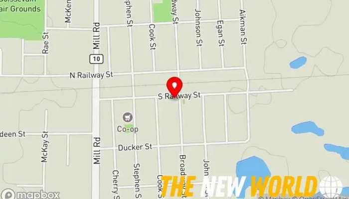 map of Kilmury Tax Tlc Inc. Accountant in Boissevain